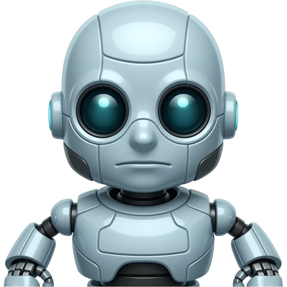 Un golem como robot emoji