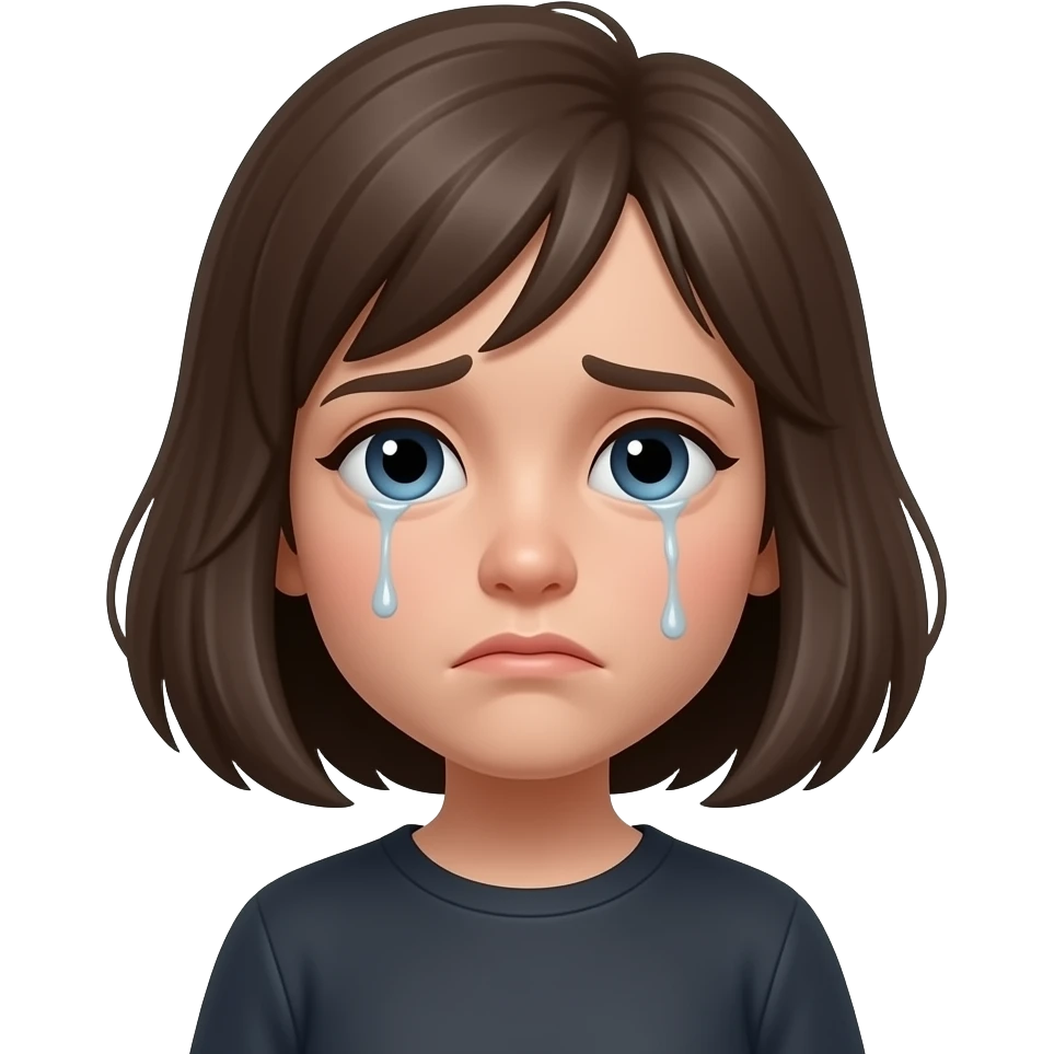 depressed guy emoji, gloomy emoji