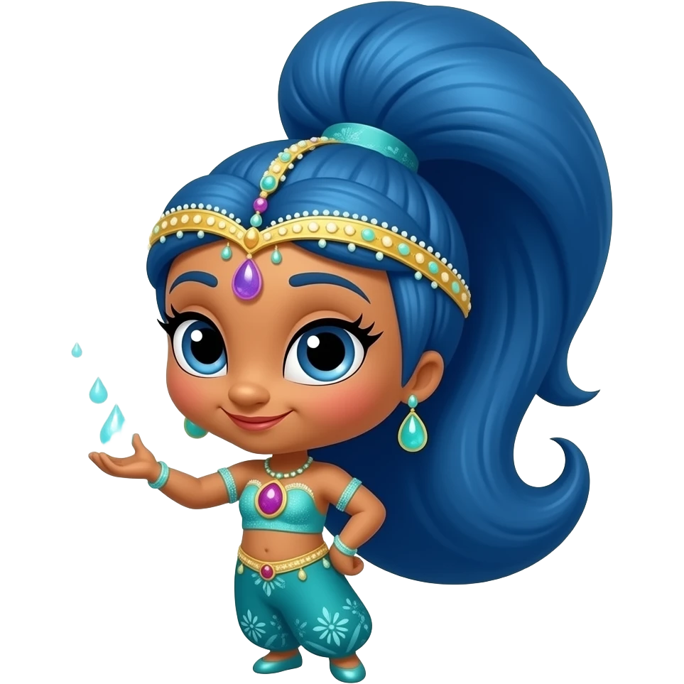 Shimmer (Shimmer and Shine) emoji