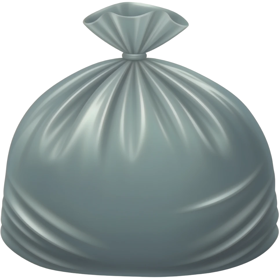 Trash bag roll emoji
