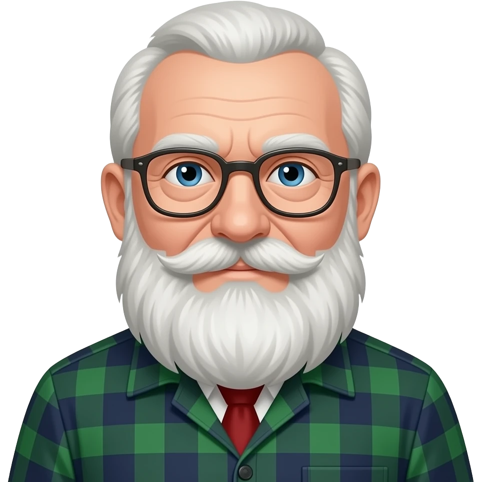 7. Uncle Rab the Pub Legend    Scottish pub philosopher with rough wisdom. emoji