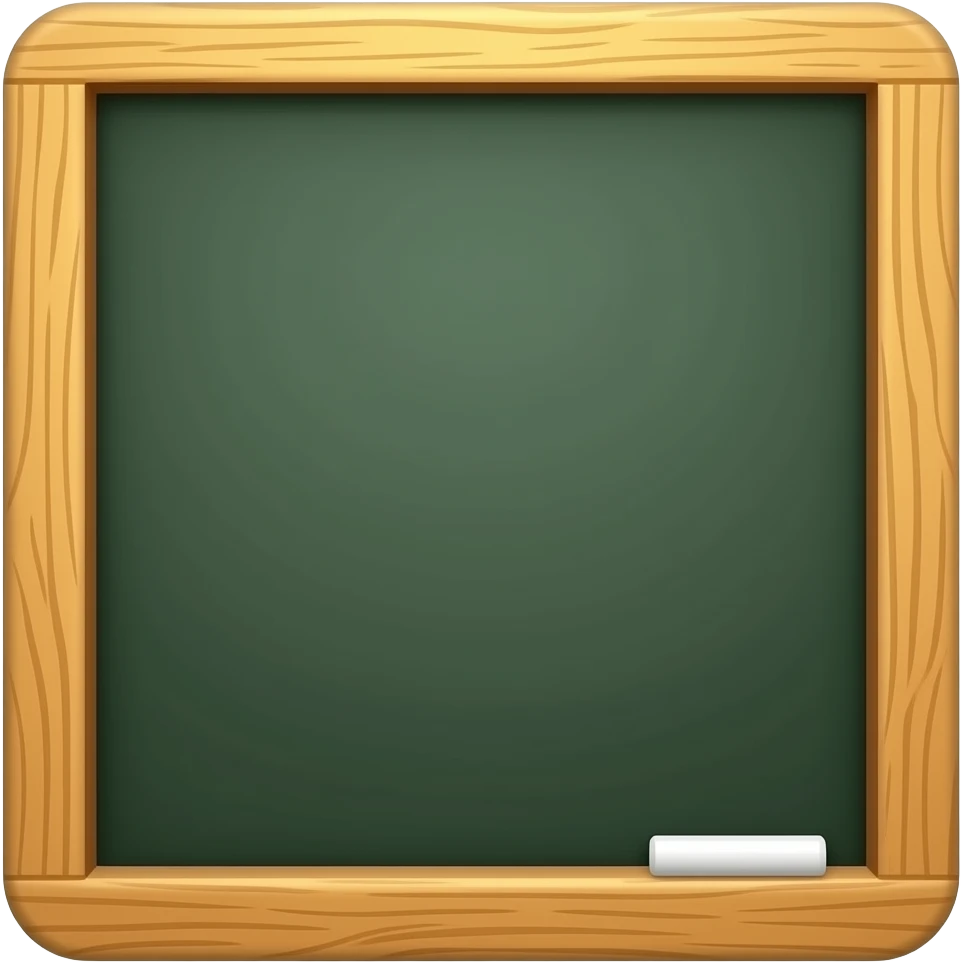 blackboard emoji
