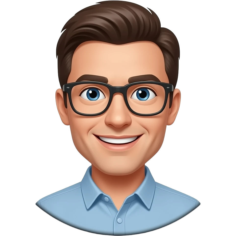 Make a "🙂" face with fisheye distortion emoji