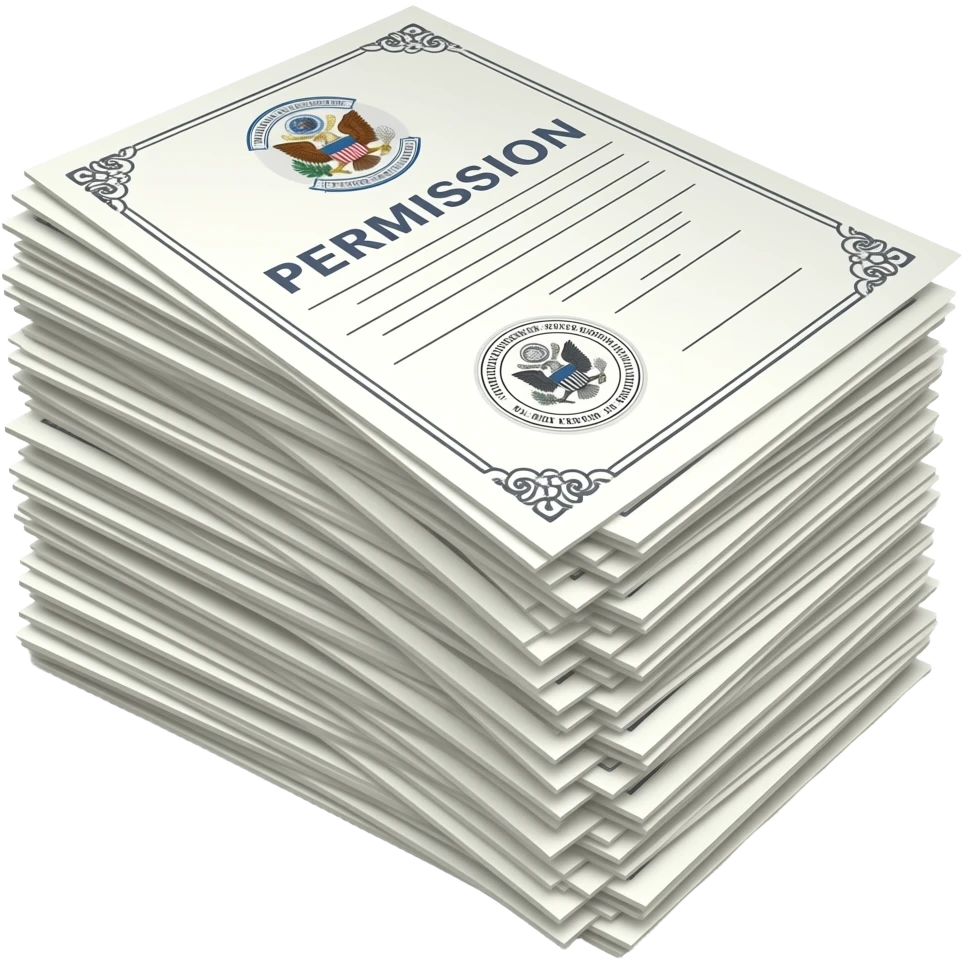 los permisos emoji