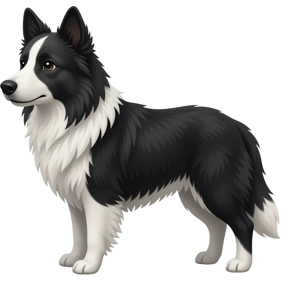 black kelpie wn gray ventral emoji