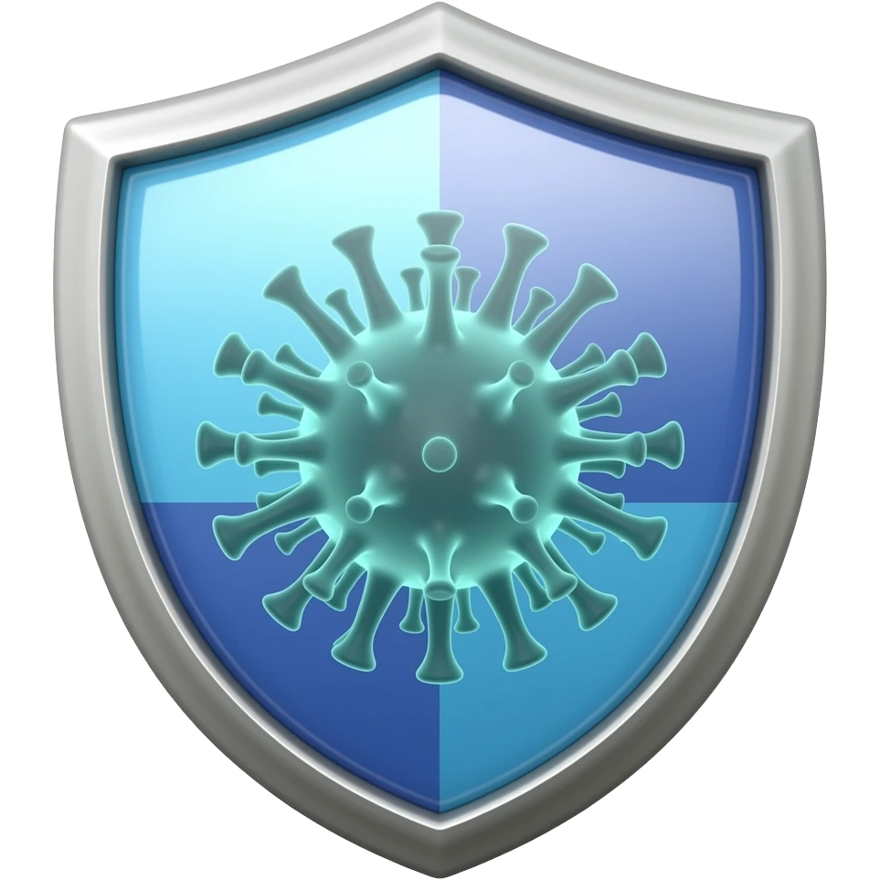 Щит от вирусов emoji