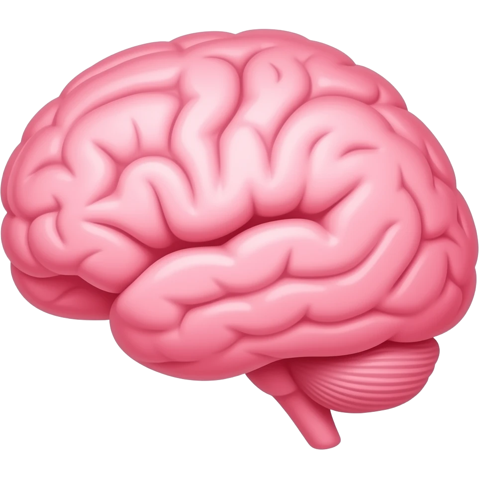Braindump pink emoji