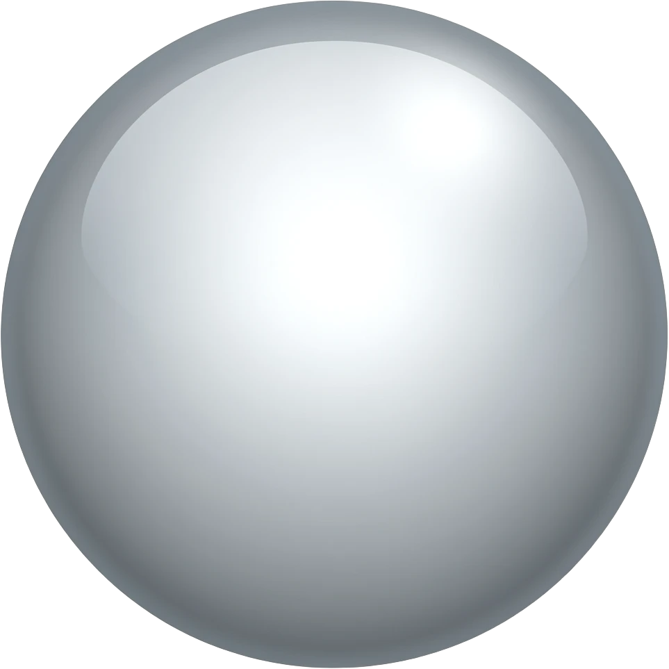 shiny ball emoji