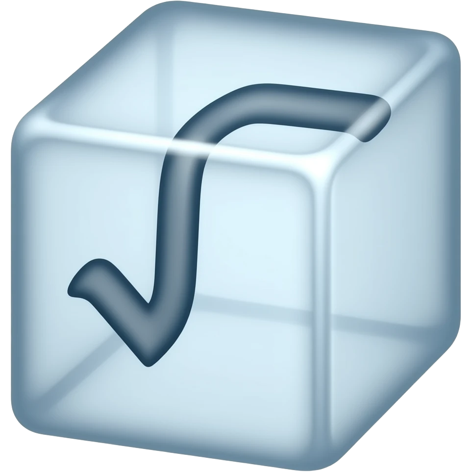cubic root emoji