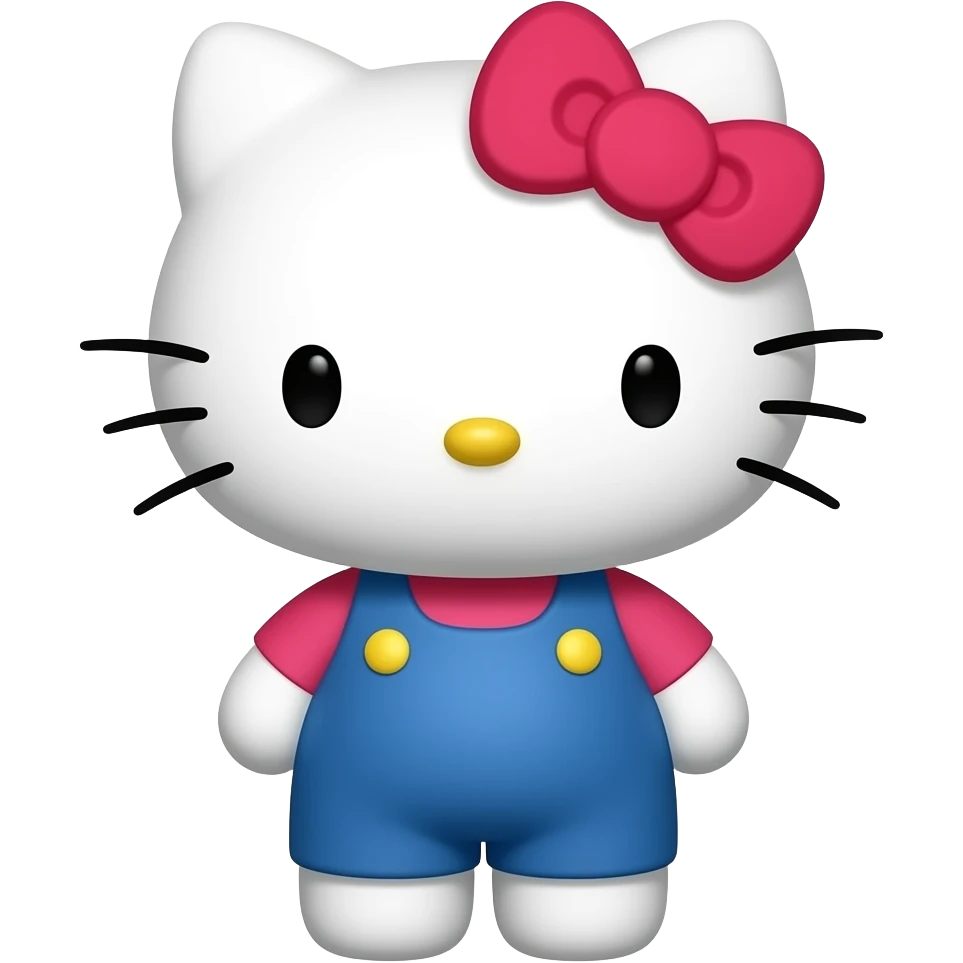 Hello kitty emoji