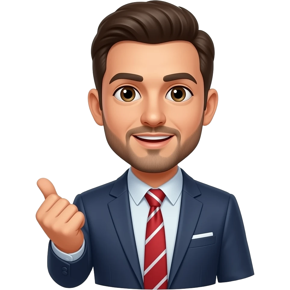 사랑을 말하는 남자 emoji