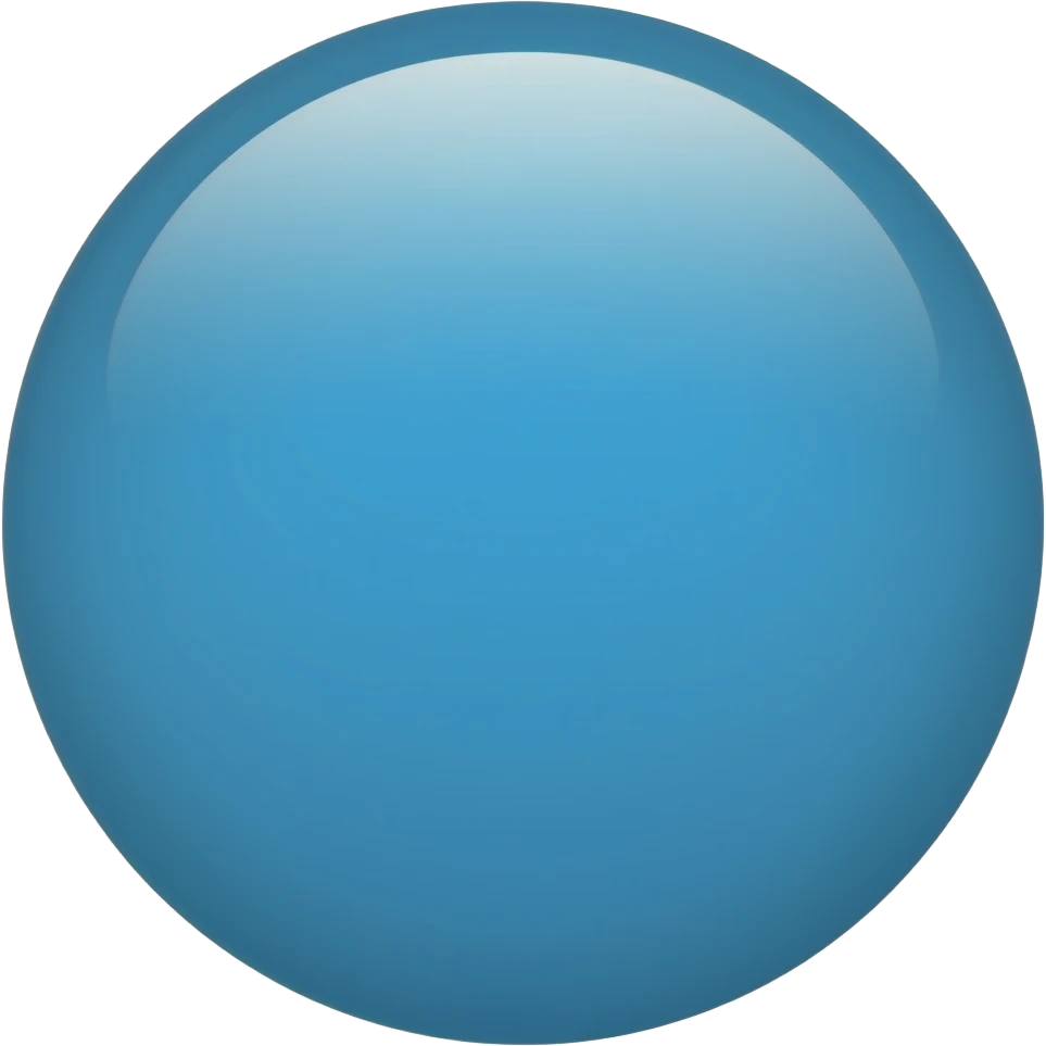 Blue emoji