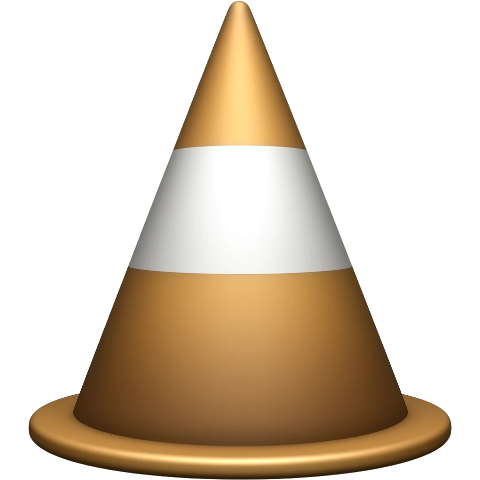 Cone flag emoji