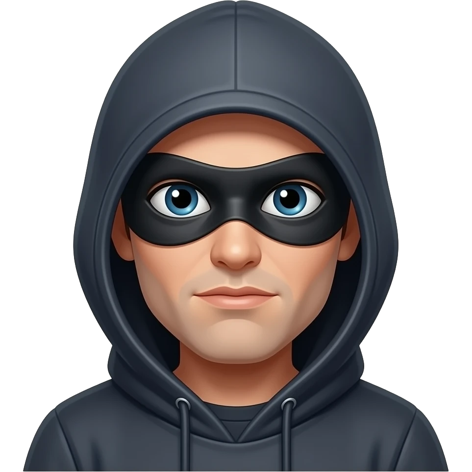 A robber emoji emoji