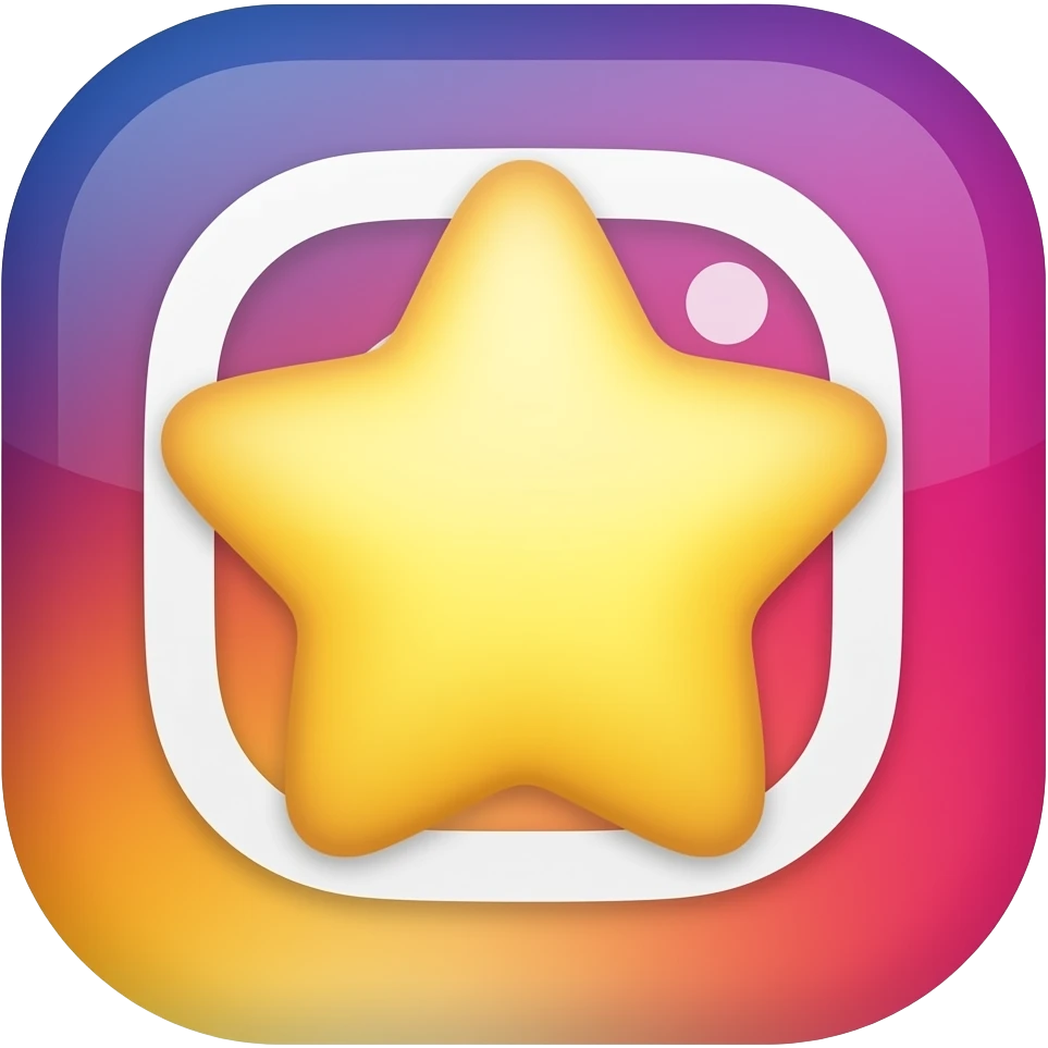 звезда приложение инстаграма emoji