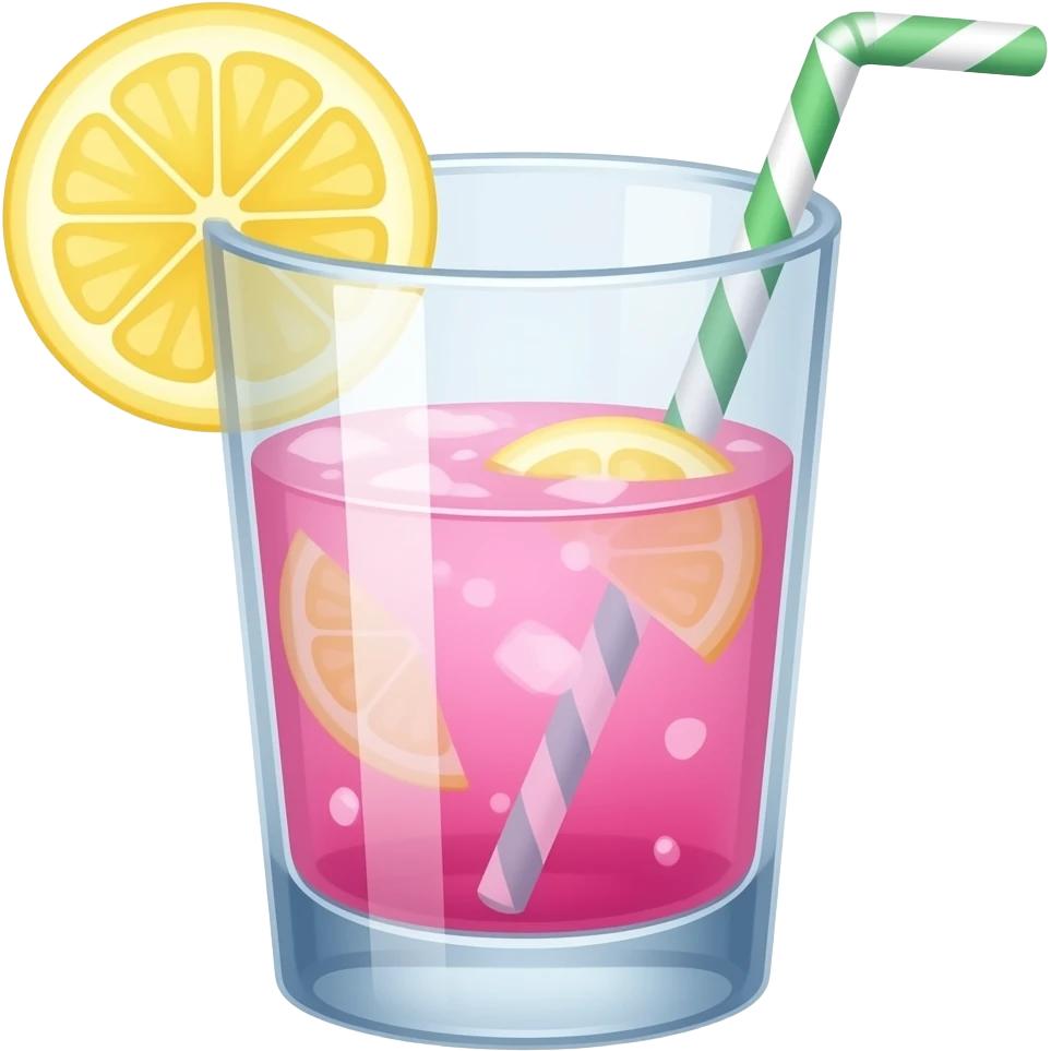 pink lemonade emoji
