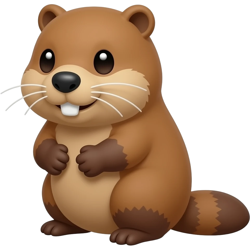 beaver emoji