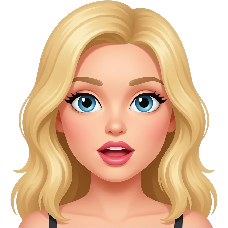 sexy blonde double penetration emoji