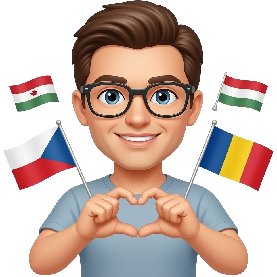 🫶+🇨🇿+🇨🇦+🇭🇺+🇵🇱+🇷🇴= emoji