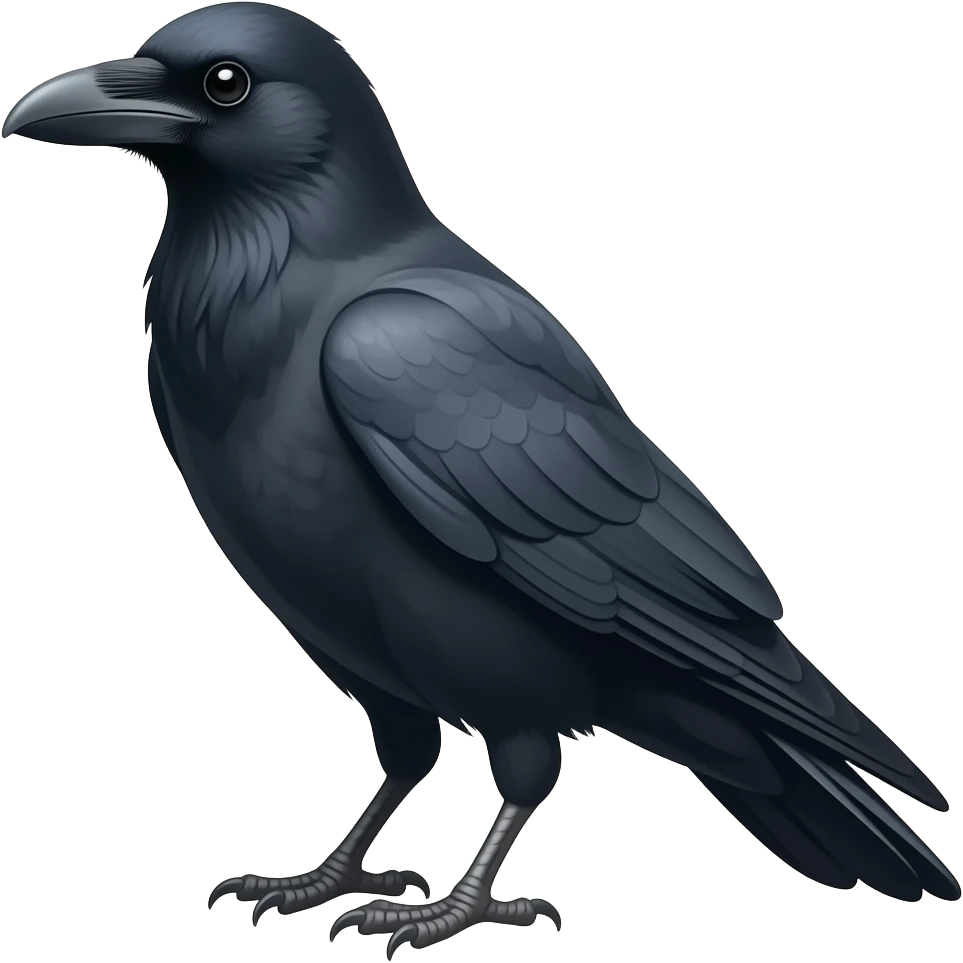 crow emoji
