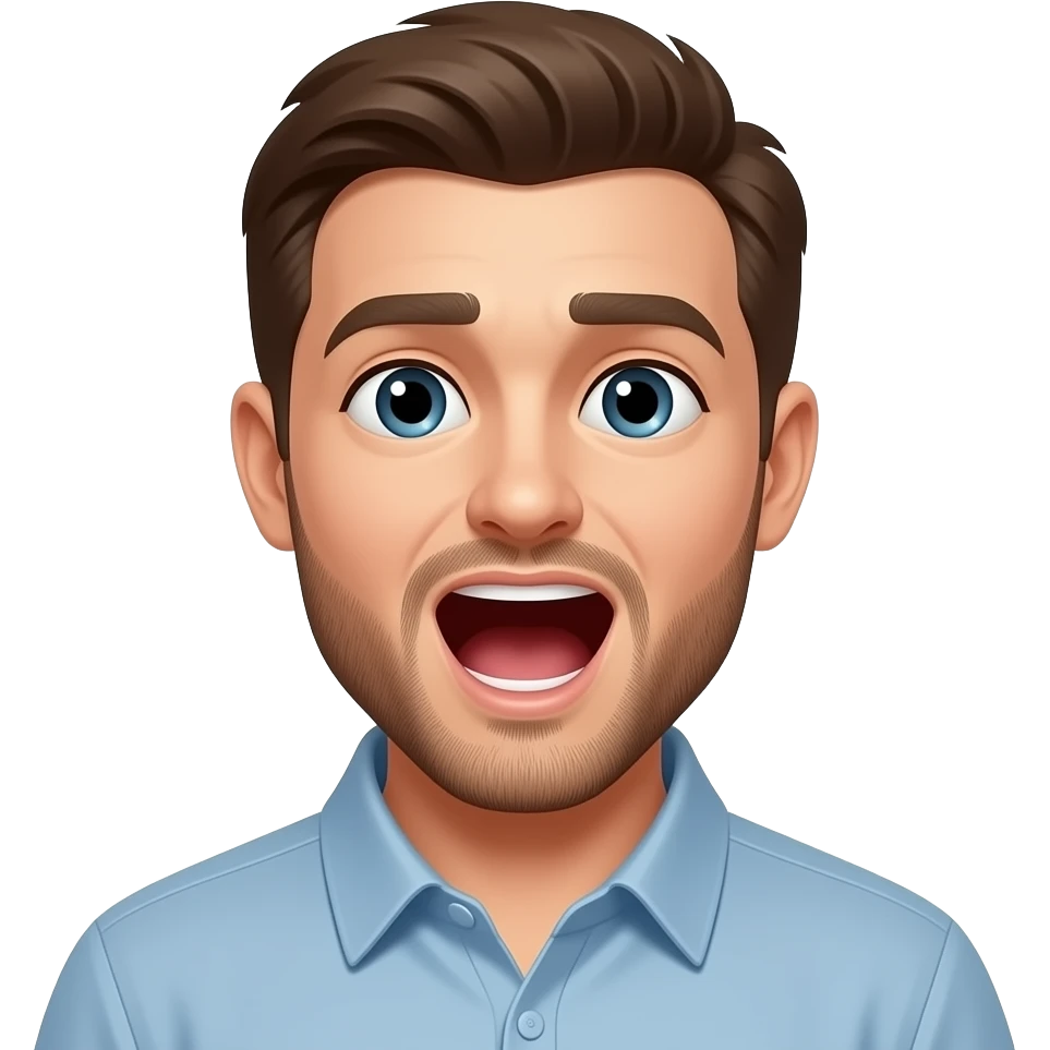 Man Yawning emoji