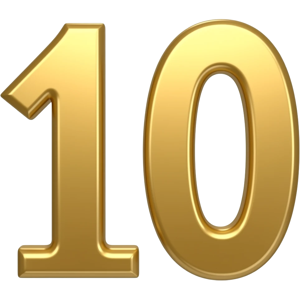 10 emoji