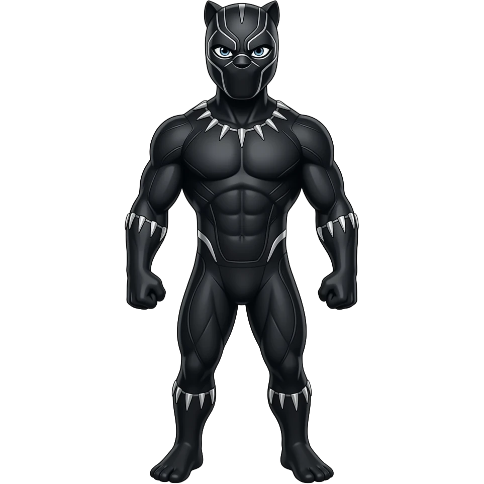 Pantera negra emoji