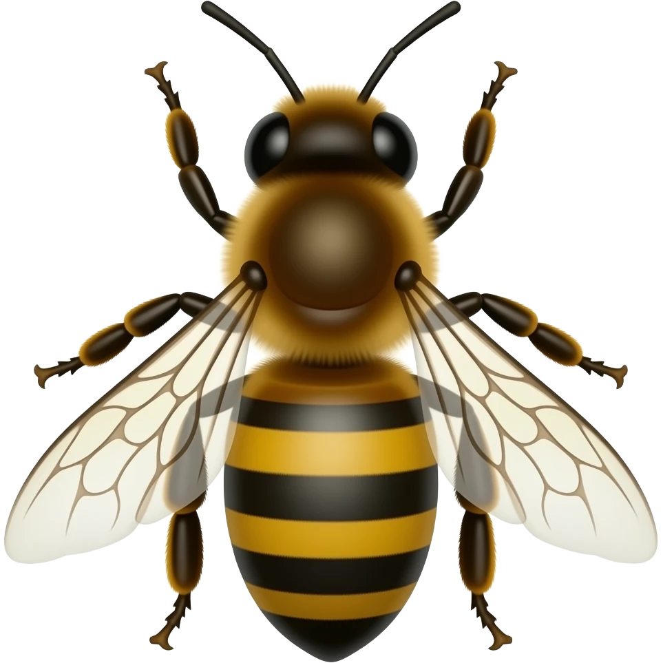 Bees emoji