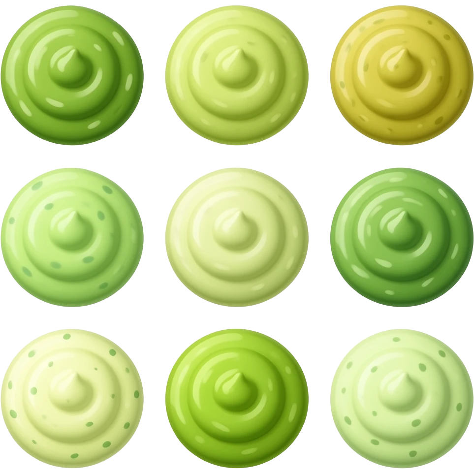 green sauces emoji