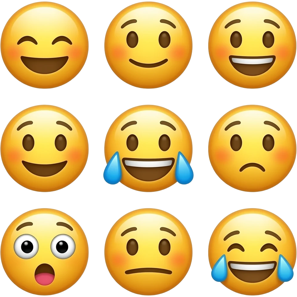 Want to make my emoji Multi types emoji