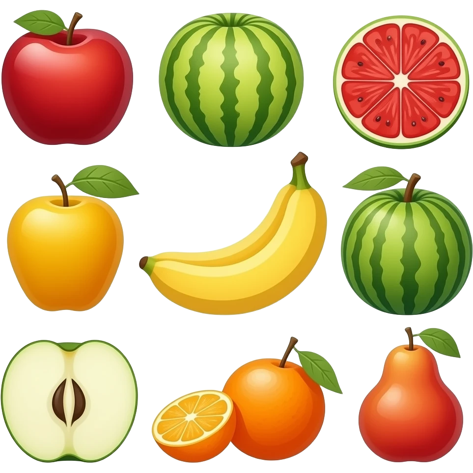 fruits emoji