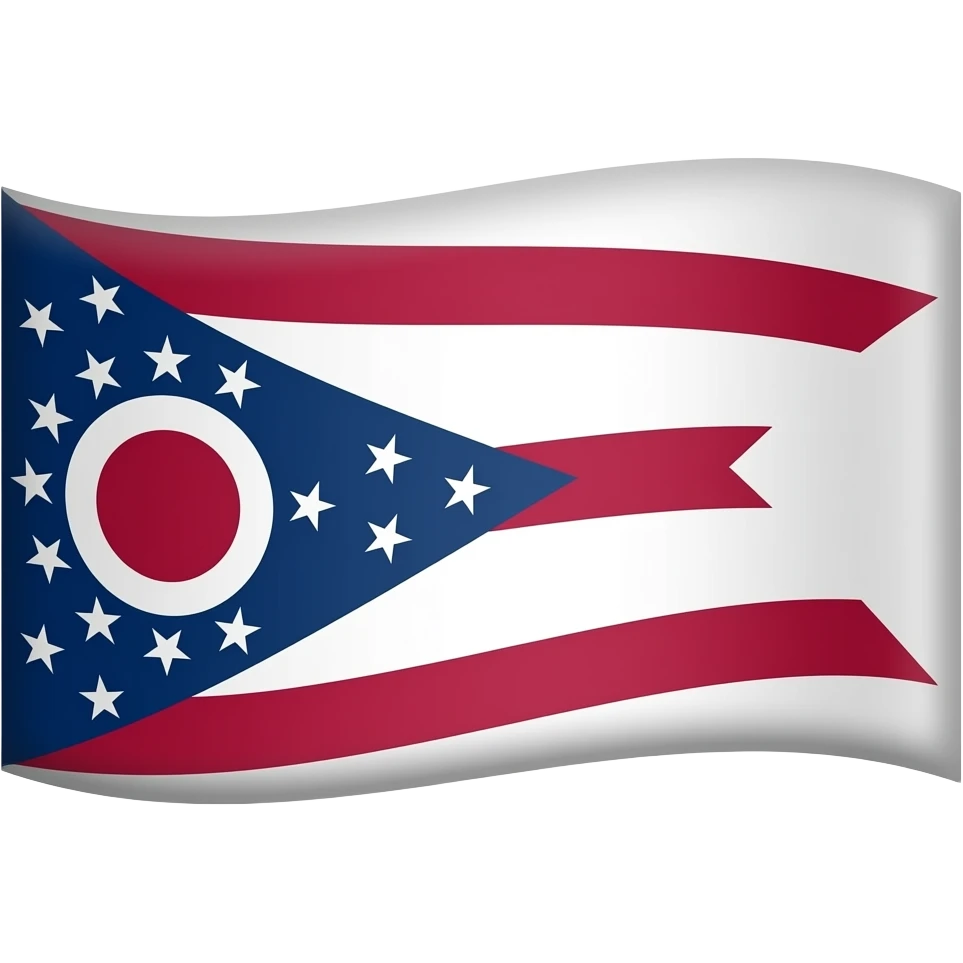 Ohio Flag emoji
