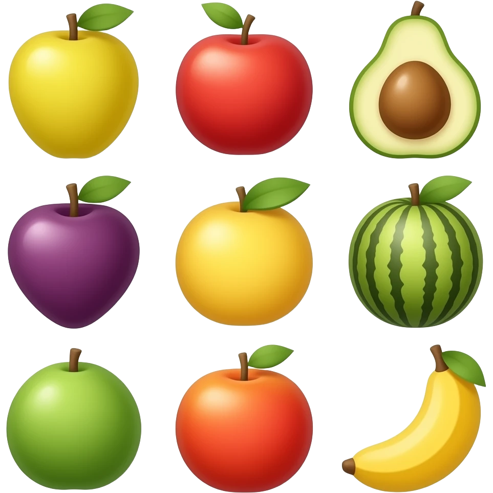 Fruits emojis emoji | AI Emoji Generator