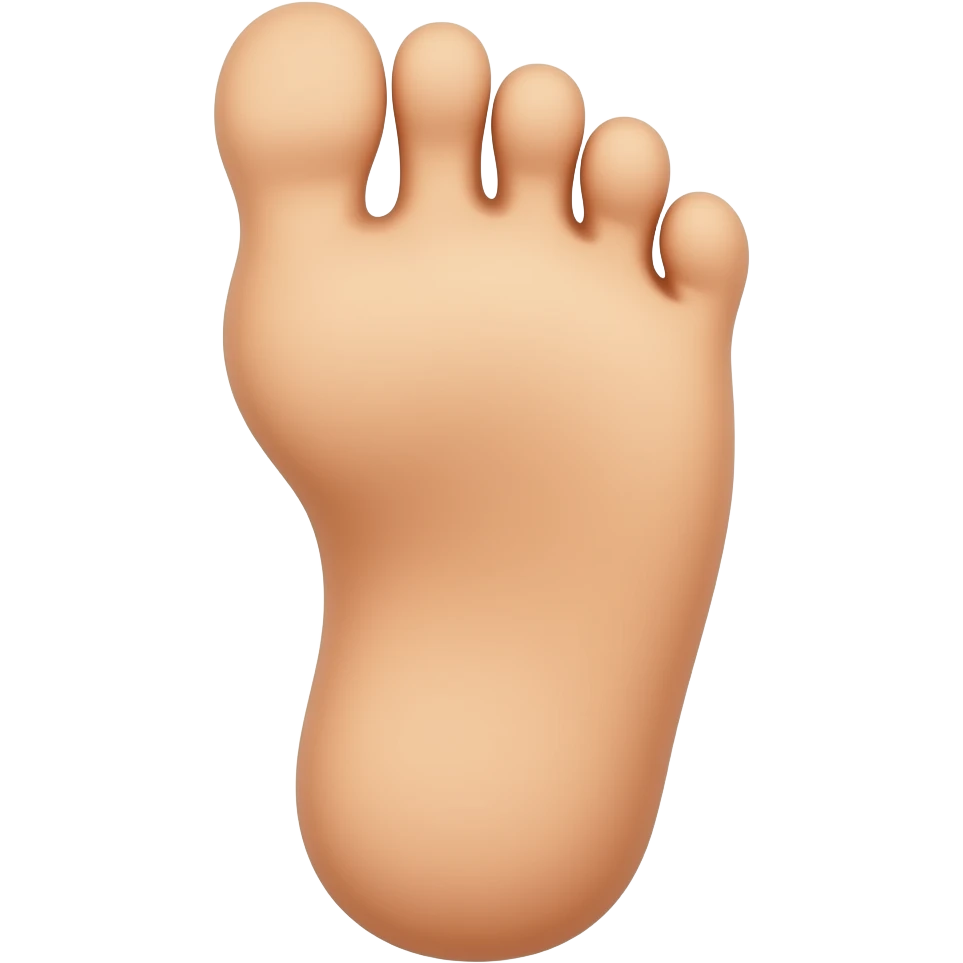 foot emoji