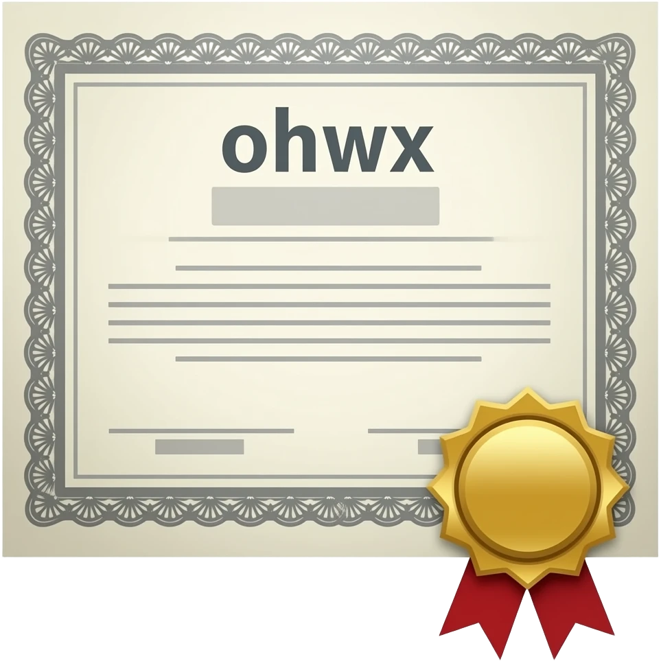Certificado emoji