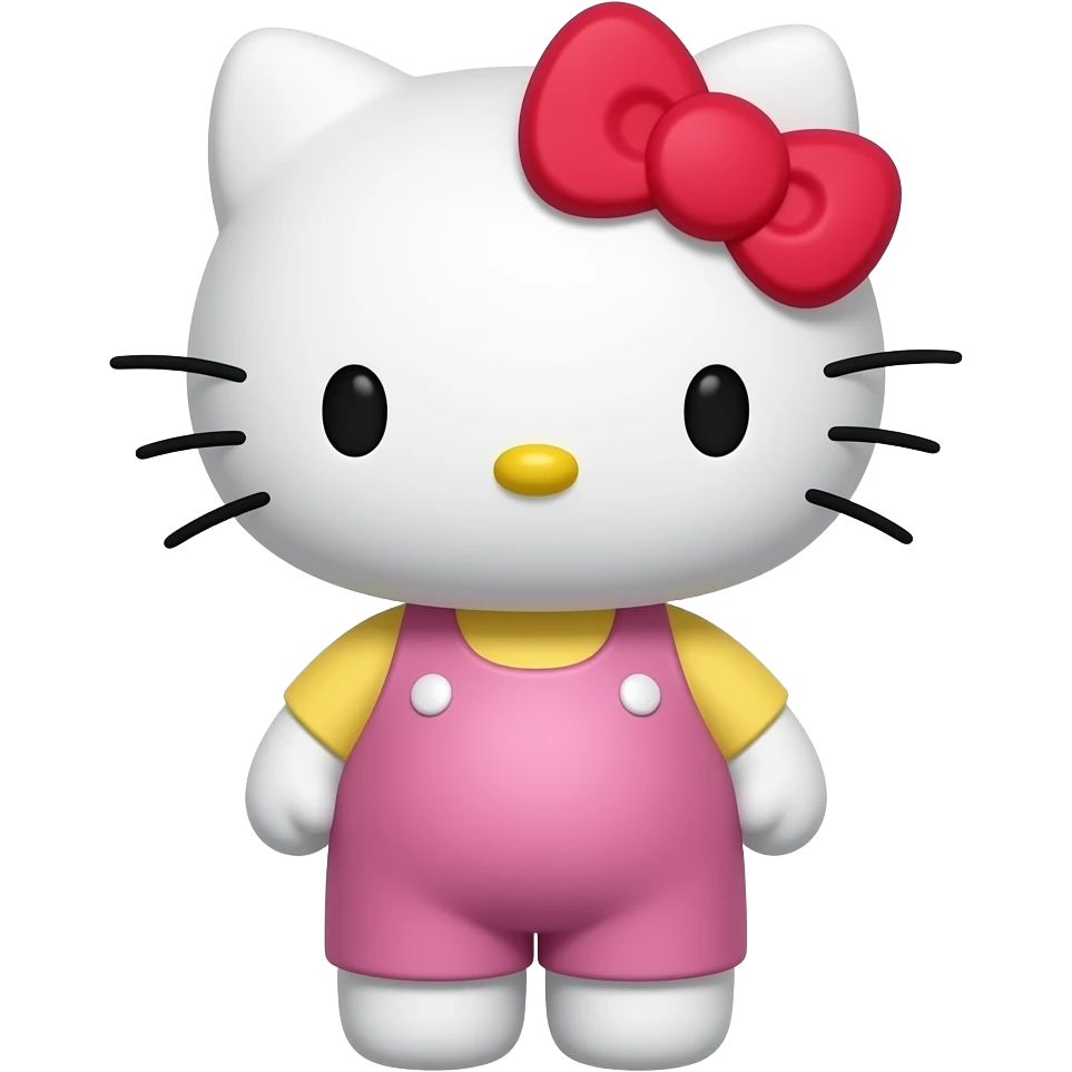 hello kitty vestida del personaje del libro 