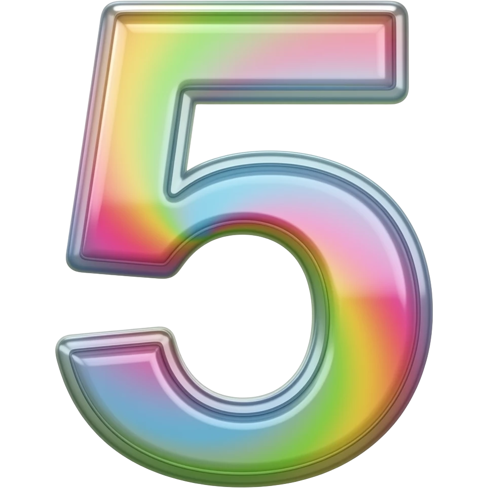 5 emoji