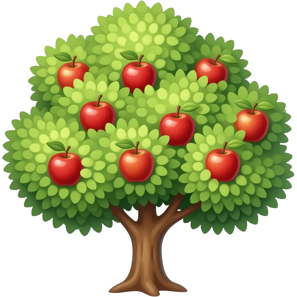 apple tree emoji