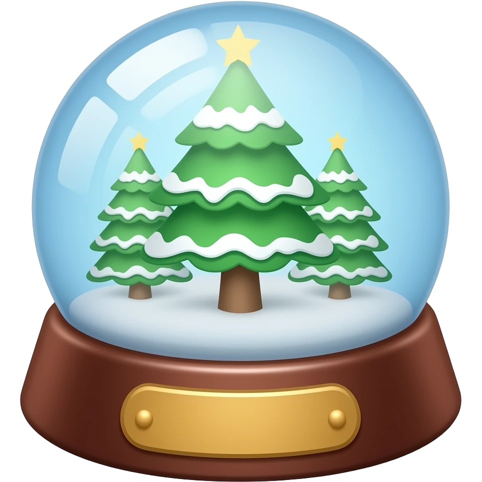 a snoư globe emoji