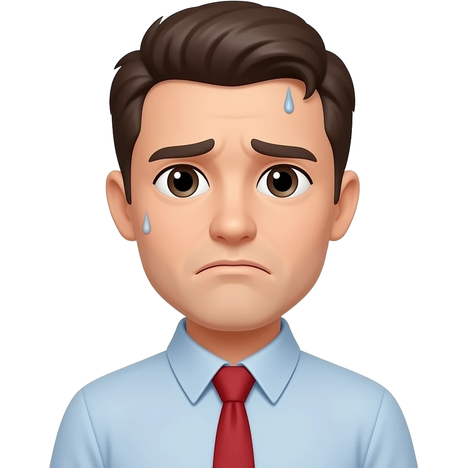 disapointed emoji