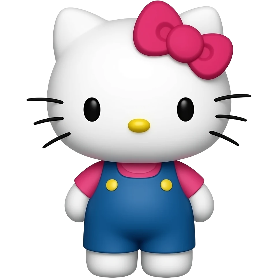 Hello kitty emoji