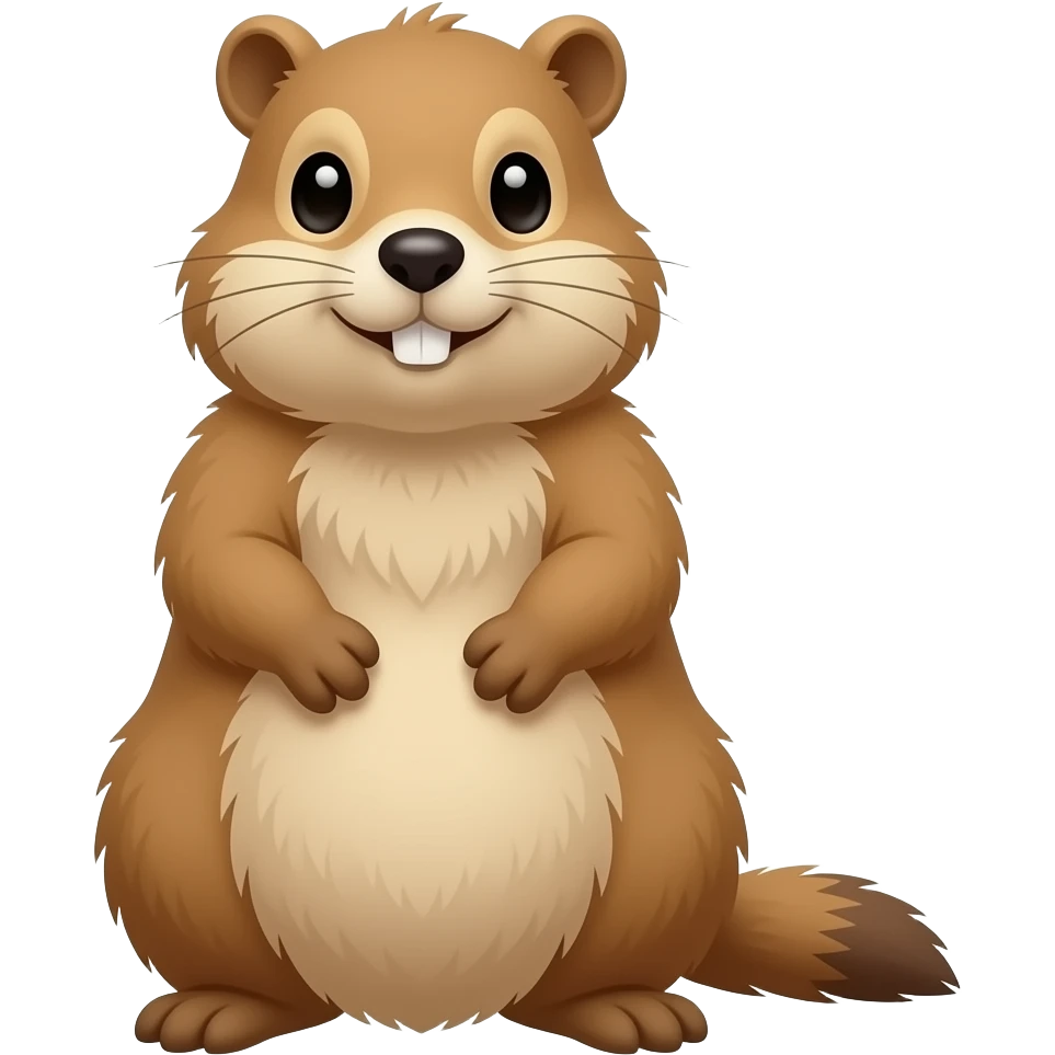 Groundhog emoji