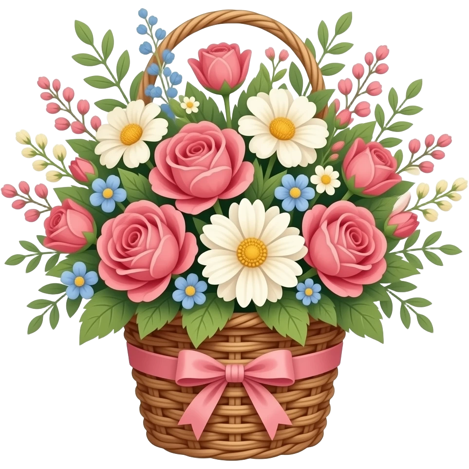 loveshackfancy aesthetic florals emoji