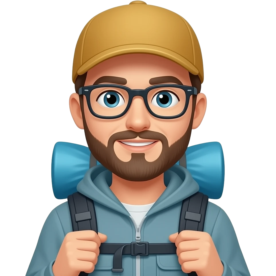 Backpacking emoji