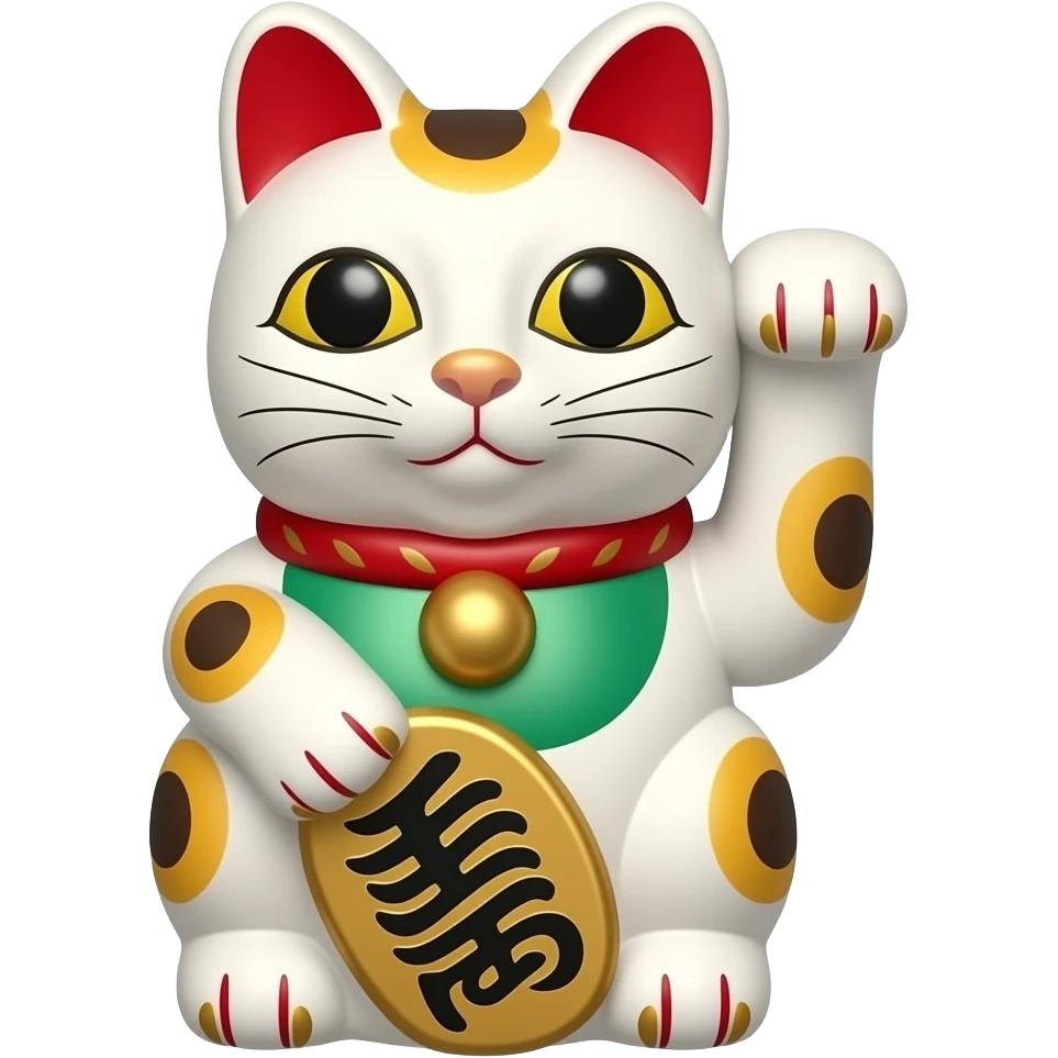 manekineko, simple emoji