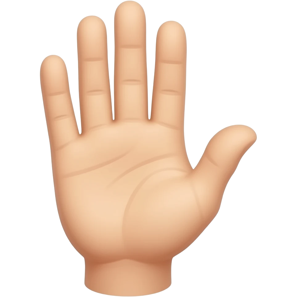 turn this hand upside down emoji