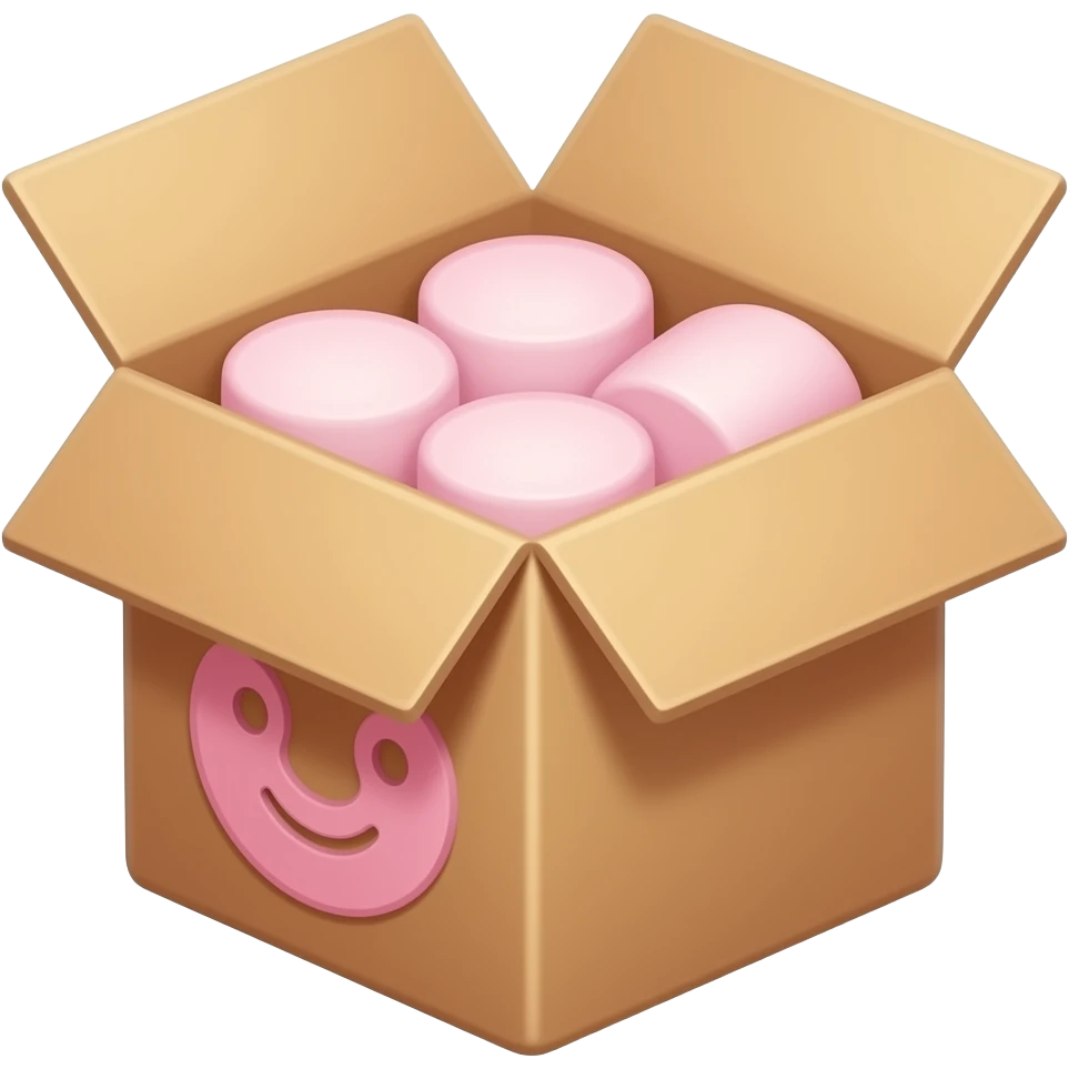 Marshmallows box emoji