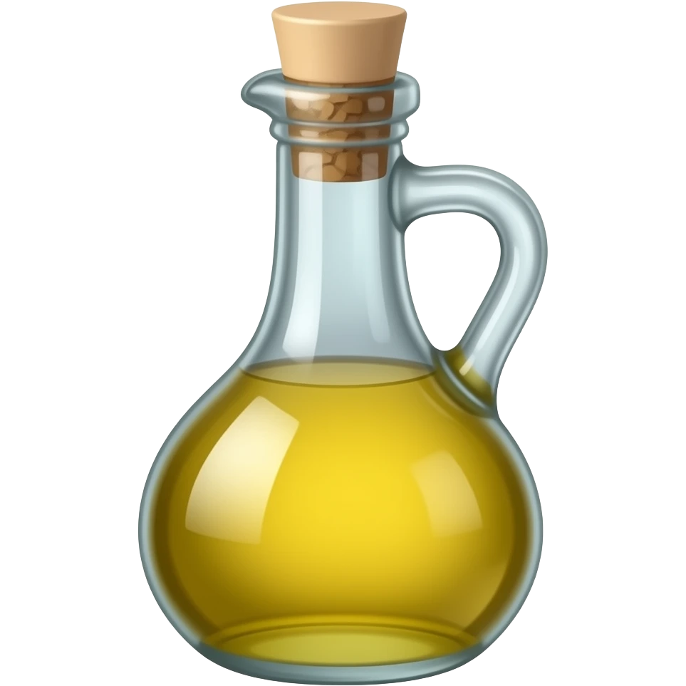 Bouteille d'huile française emoji
