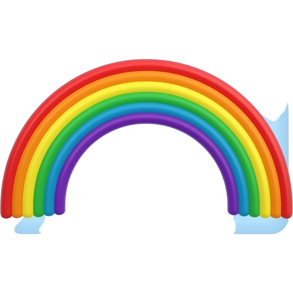 Rainbow emoji
