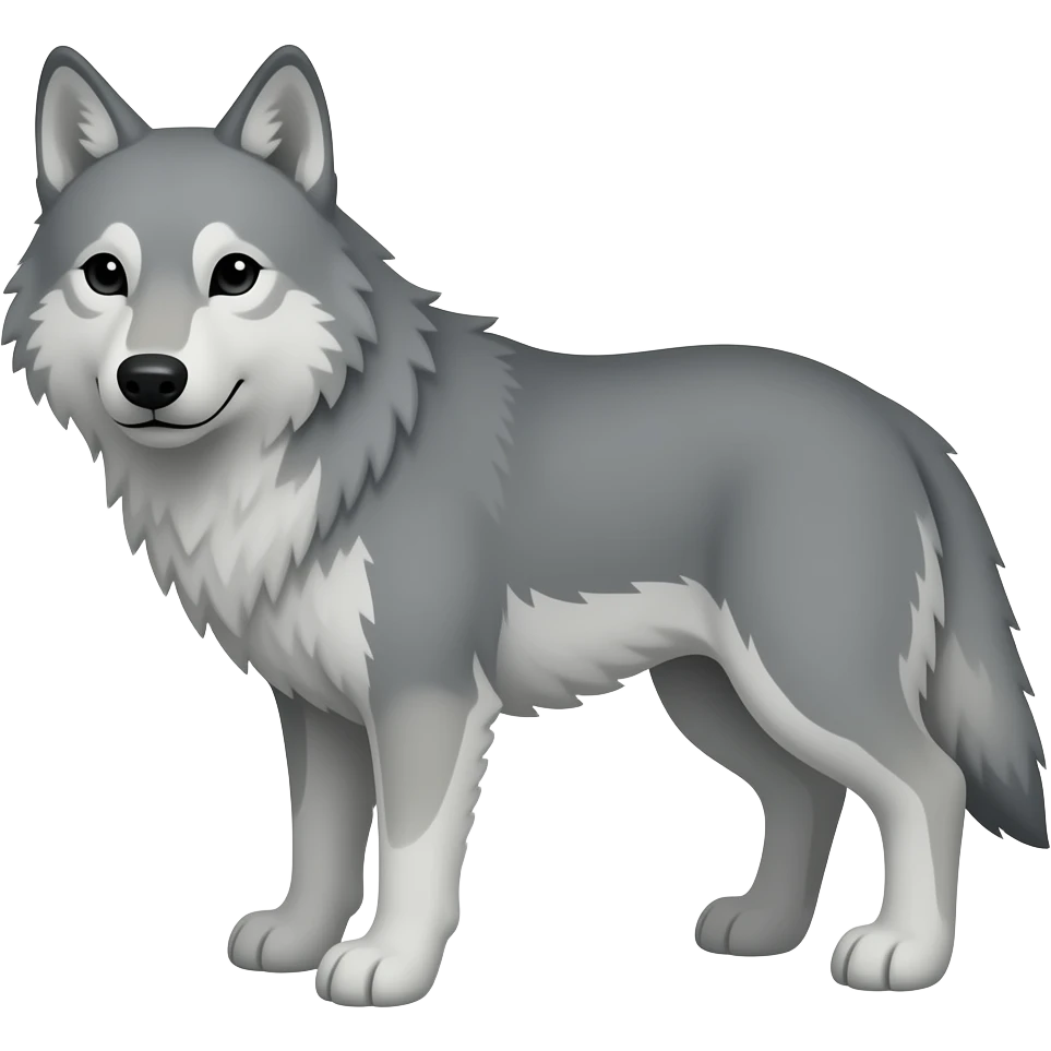 wolf emoji